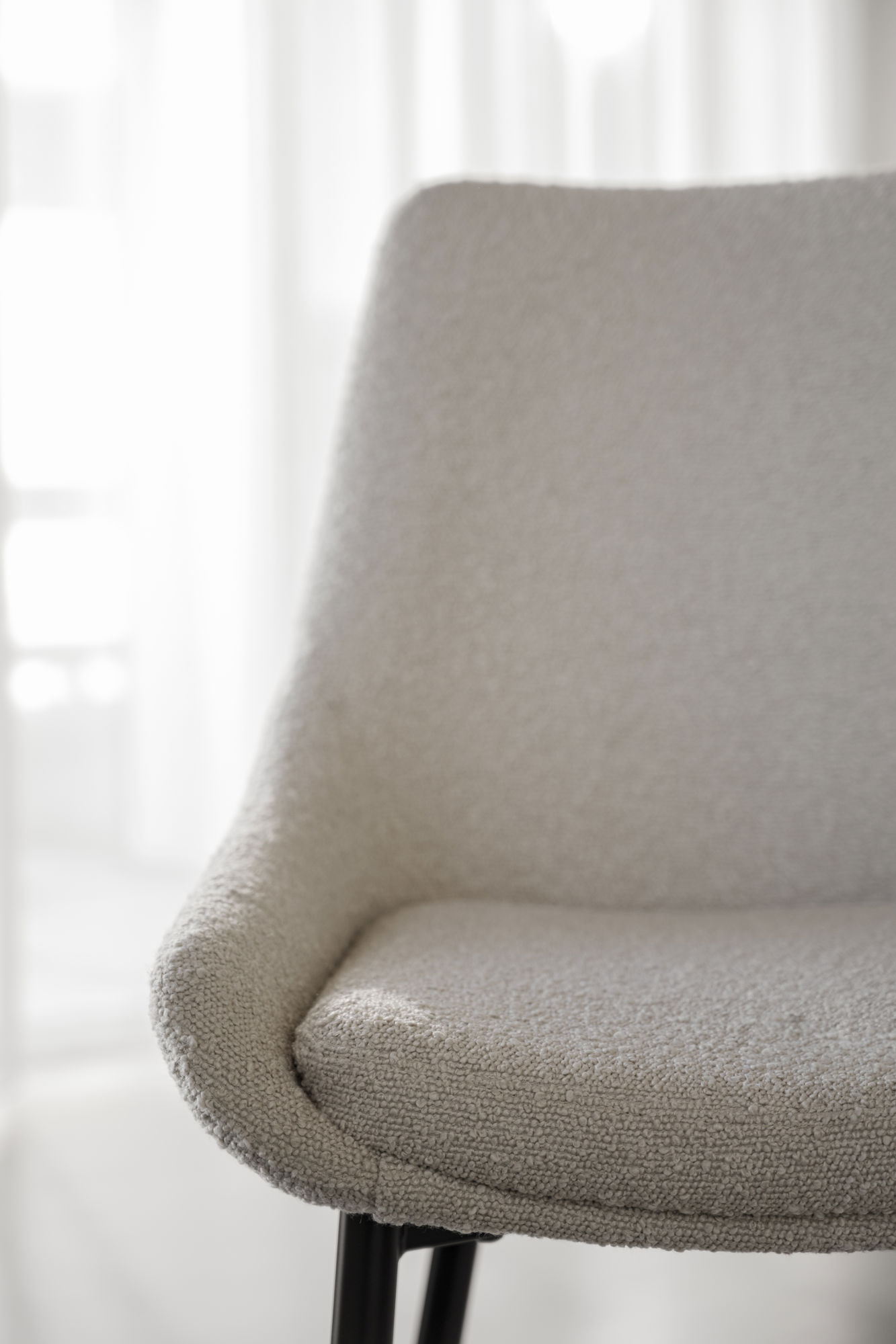 Rowico Home Sierra Matstol Bouclé Beige