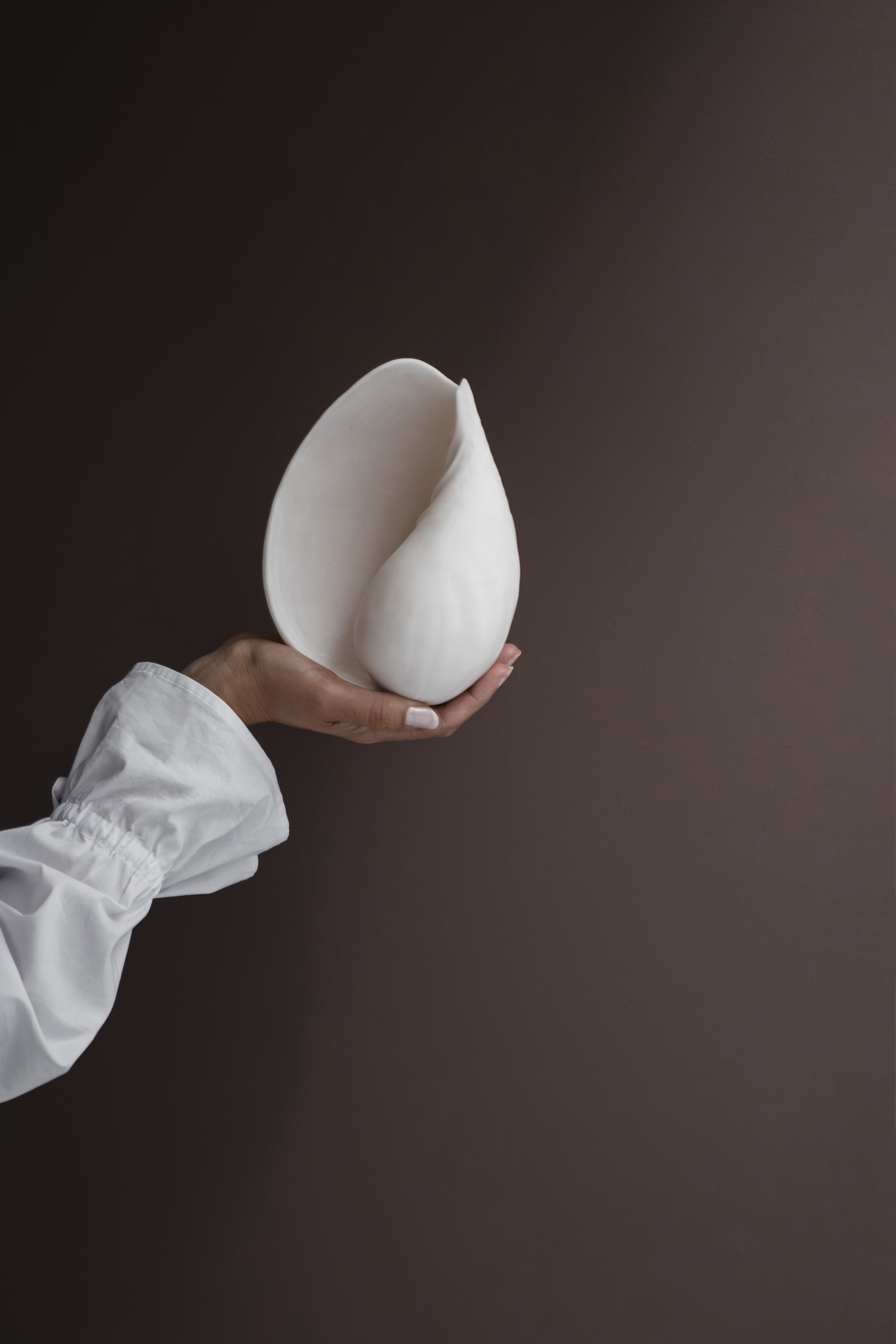 Mette Ditmer Conch Shell Dekoration Off-White Small