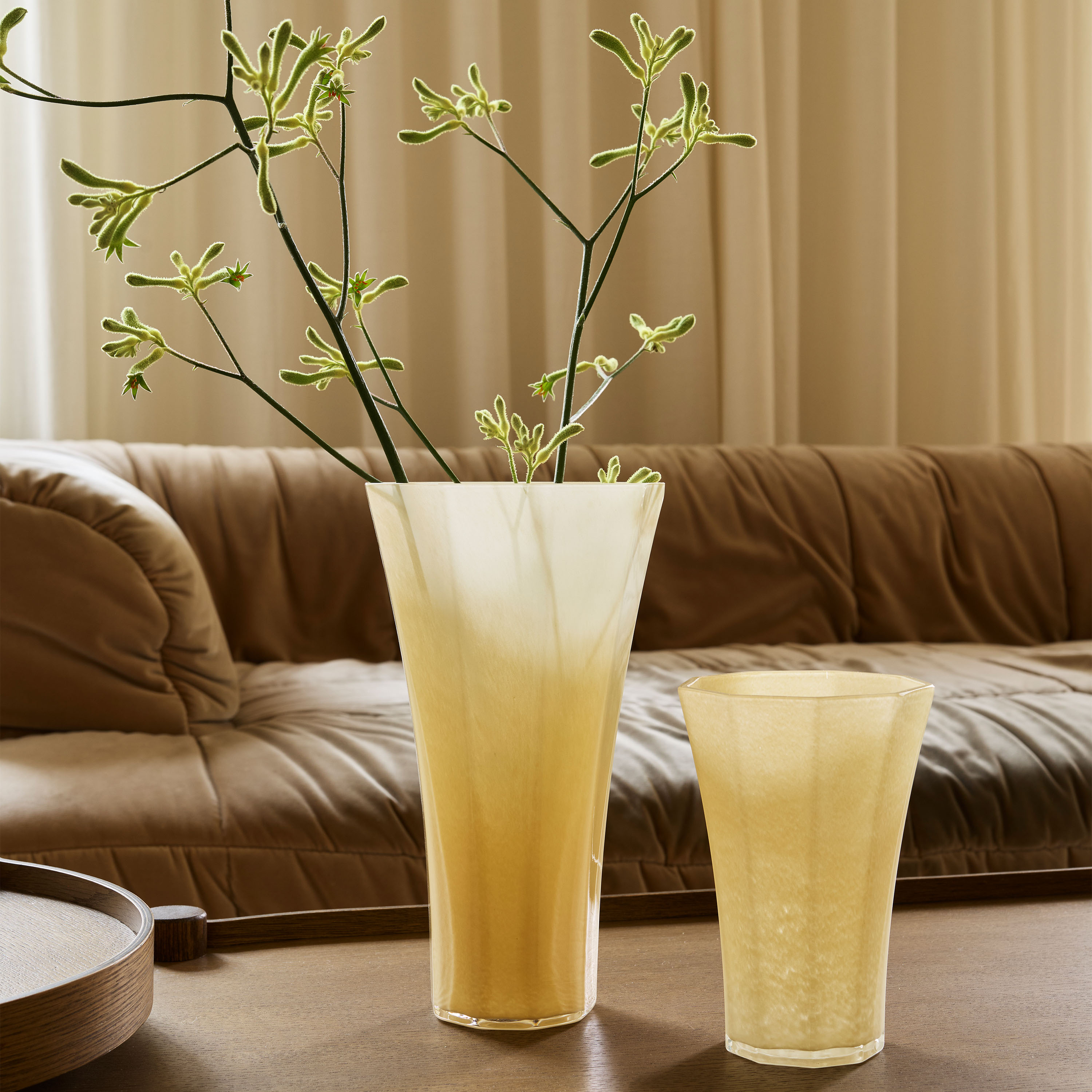 Cooee Design Liliane Vas Butter Yellow 28cm