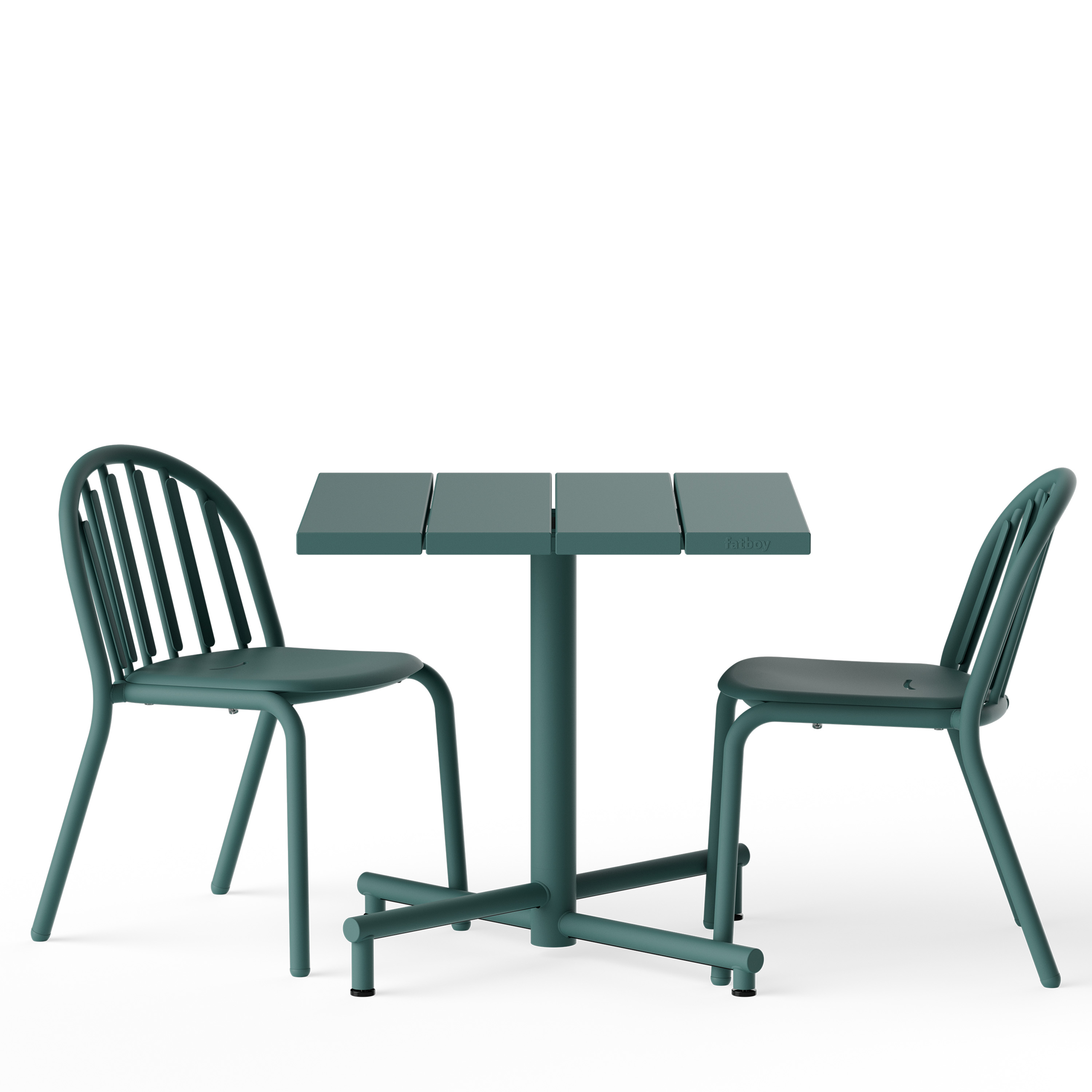 Fatboy Fred's Square Bistreau Bord Dark Sage 80x80