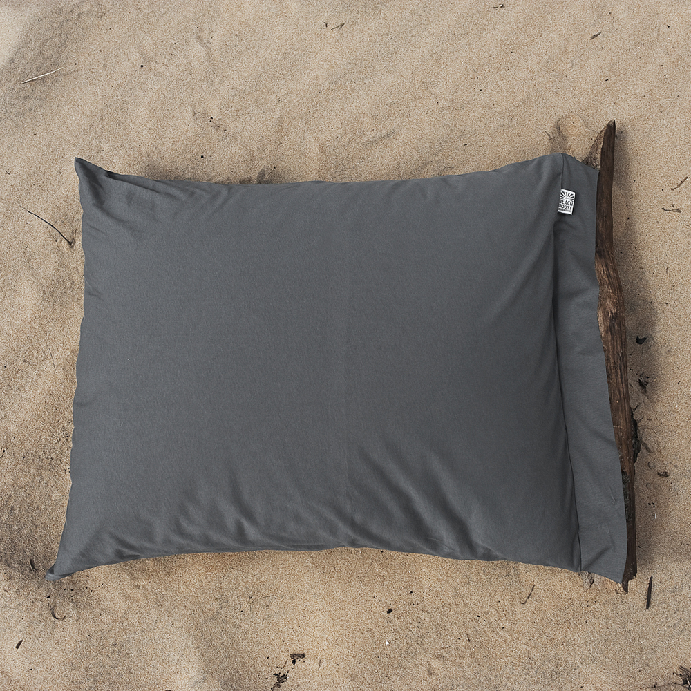 Beach House Company Plain Örngott Smoke 50x60