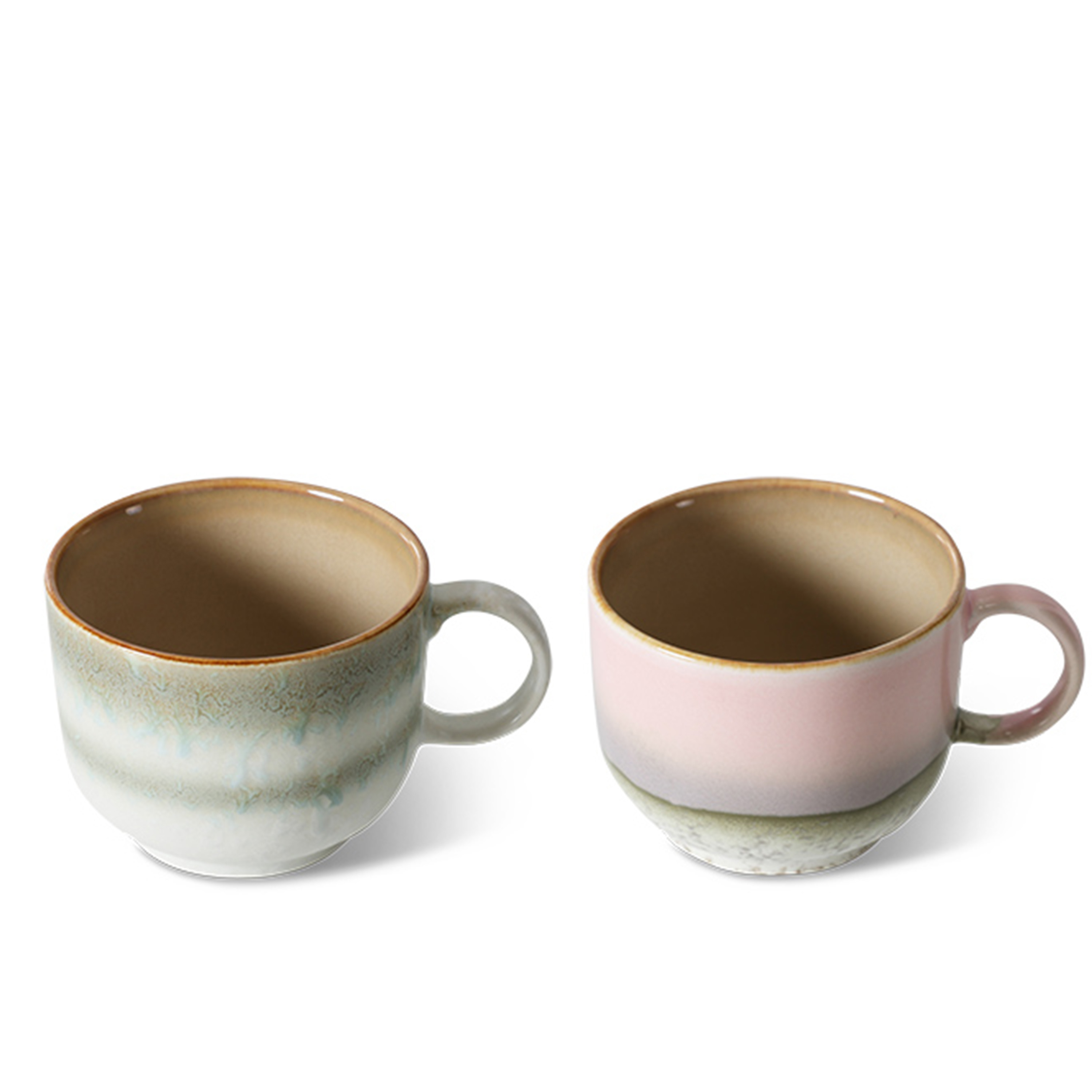 HKliving 70s Ceramics Teekuppi Nova 2-pack