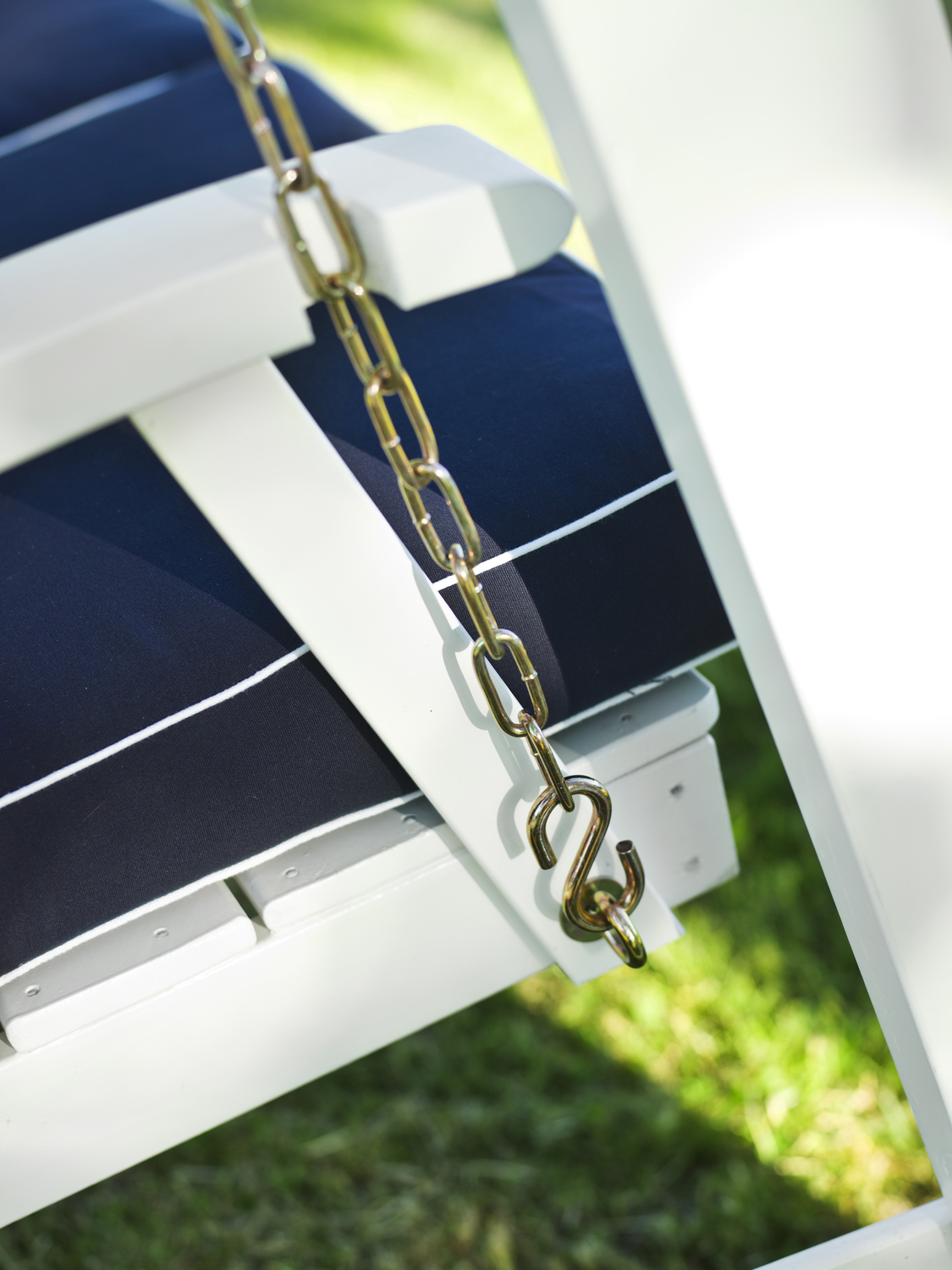 Hillerstorp Dalom Riippukeinu ilman katosta Valkoinen