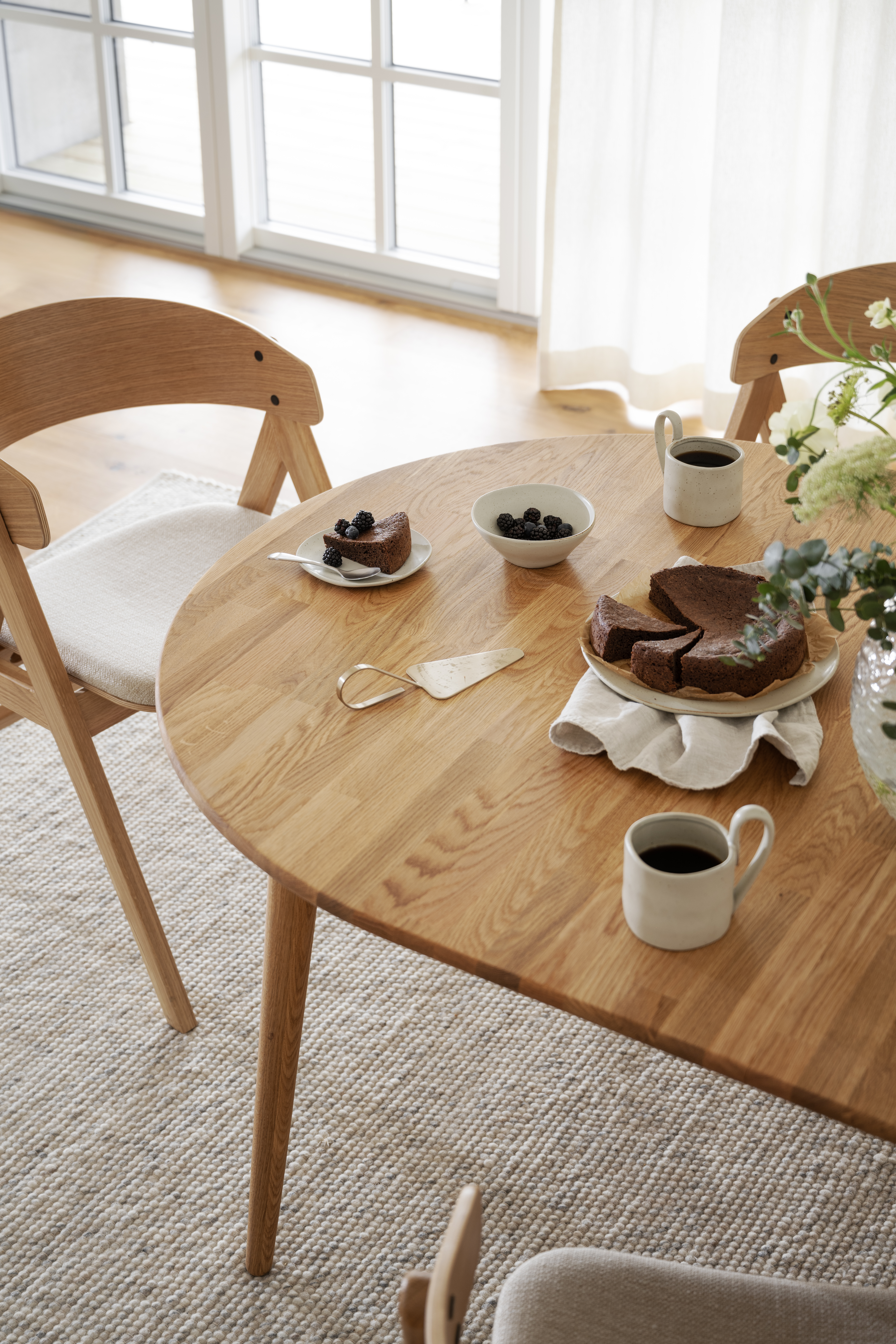 Rowico Home Tyler Esstisch Oval Eiche 170/210cm