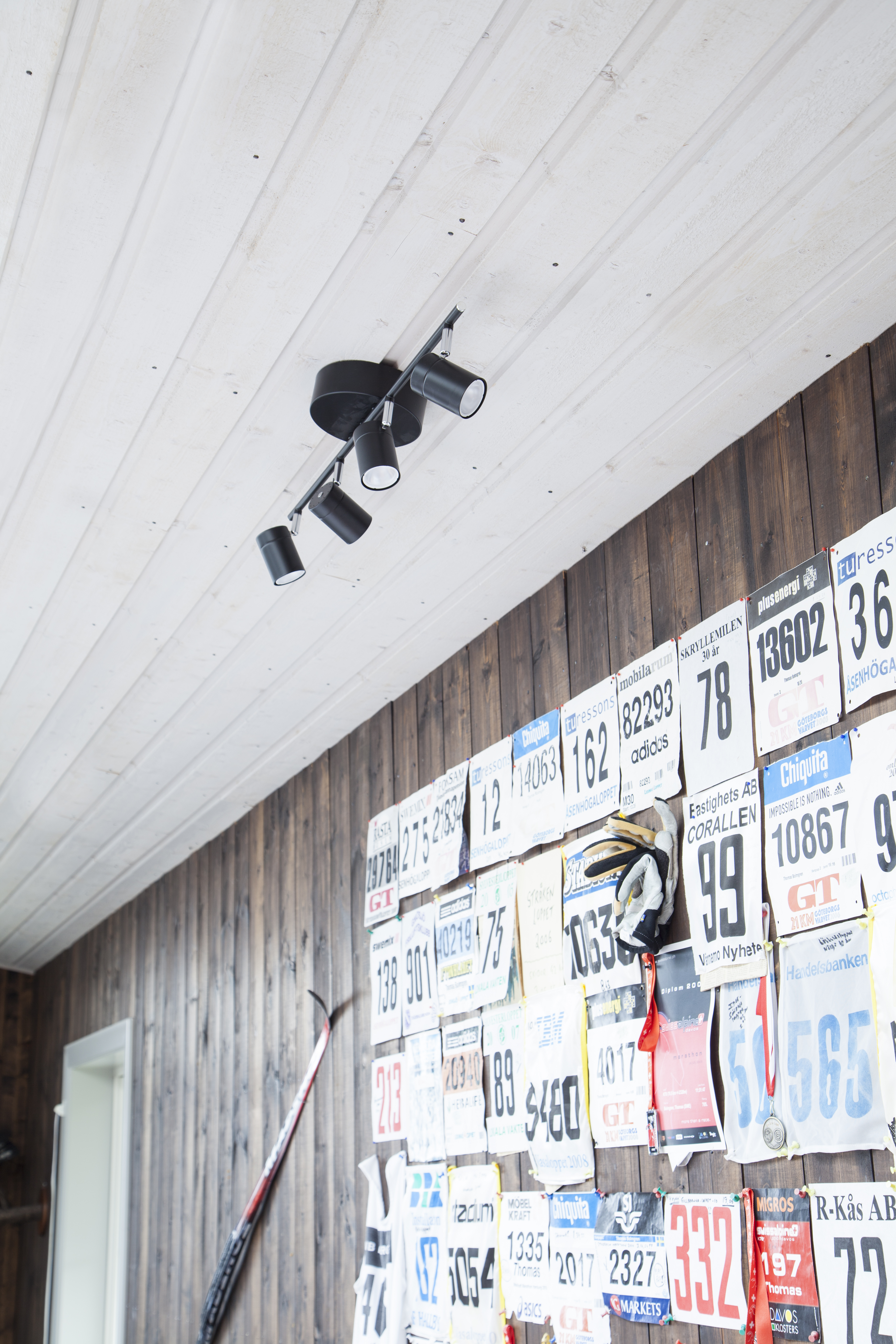 By Rydéns Correct 4 lys Spotlight Svart